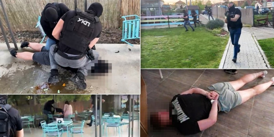Evo kako su pali pripadnici "Vračarskog klana": Pogledajte spektakularnu akciju policije (VIDEO/FOTO)