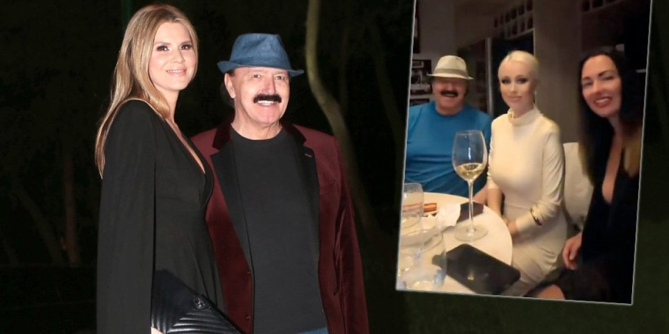 Haris Džinović sa dve devojke lečio tugu uoči Melininog venčanja: Isplivao snimak iz kafane (VIDEO)