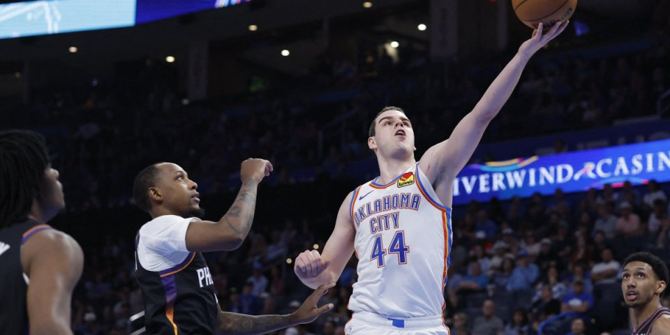 Nikola Topić debitovao u plej-ofu NBA lige