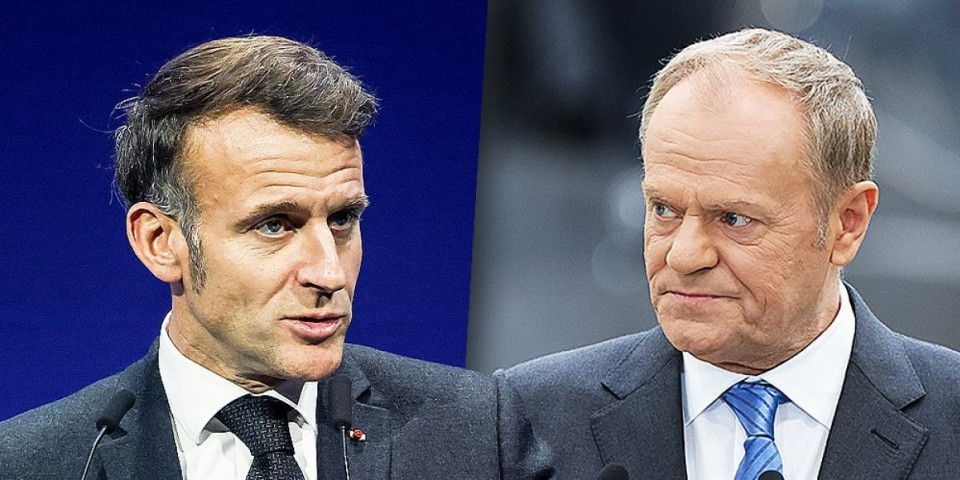 Evropski "nuklearni kišobran": Makron i Tusk grade novi vojni bedem protiv Rusije
