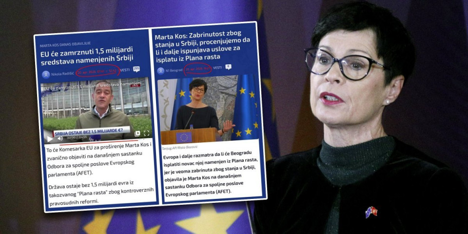 Kakva laž tajkunske N1: Pogledajte šta su ceo dan najavljivali da će uraditi Marta Kos, a onda...