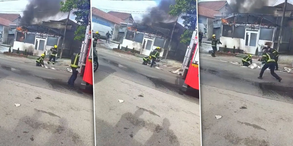 Požar u kragujevačkoj pečenjari: Materijalna šteta velika (VIDEO)