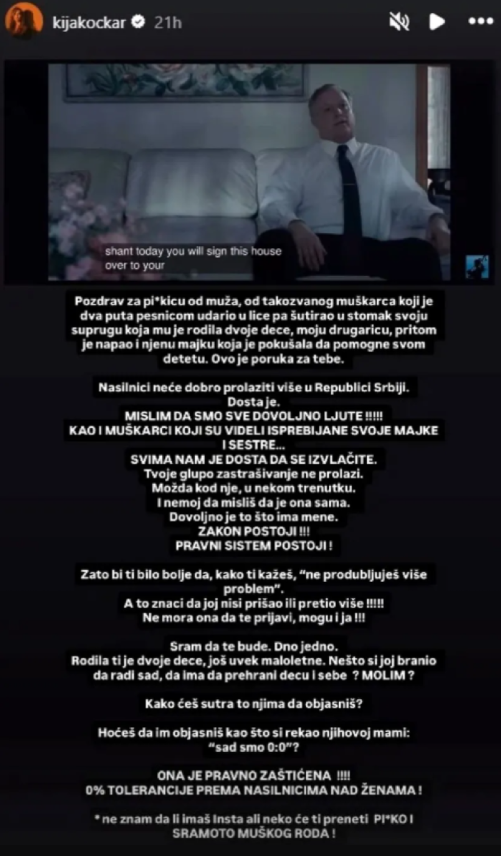 "Udarao je u stomak, a rodila mu je dvoje dece": Kija o detaljima jezivog nasilja u porodici