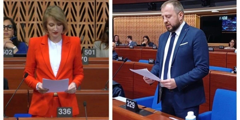 "To su radili samo nacisti" Pantić Pilja i Mirković u Parlamentarnoj skupštini SE: Pokušali su da nas žive zapale