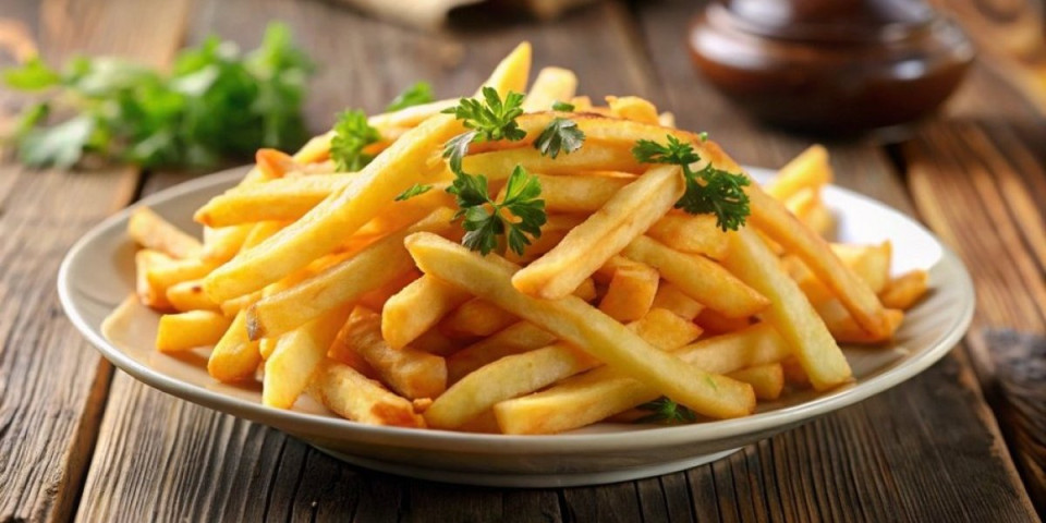 Najlepši pomfrit kod kuće: 1 trik ga čini hrskavim spolja, a mekanim iznutra