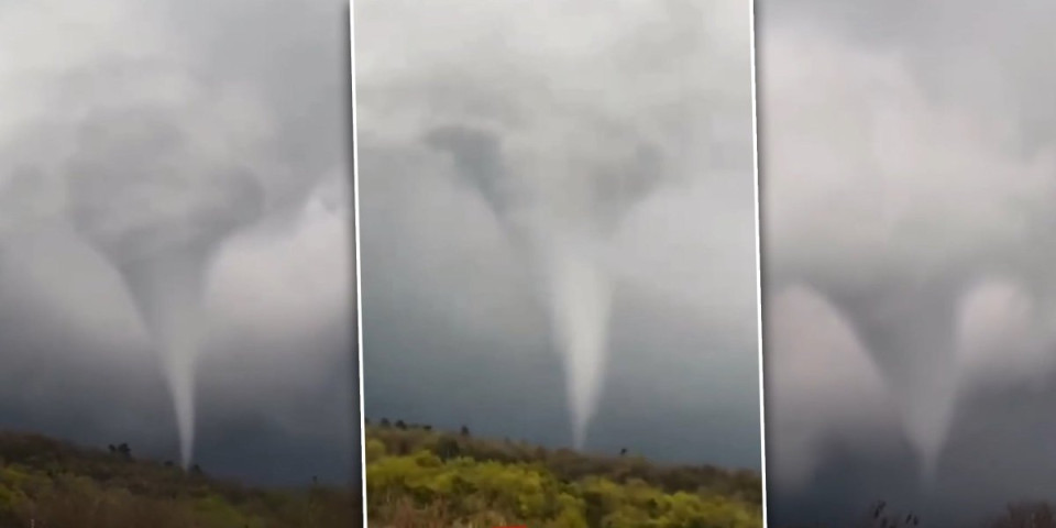 (VIDEO) Tornado protutnjao komšilukom: Stanovništvo uznemireno - jeziv prizor se širi mrežama