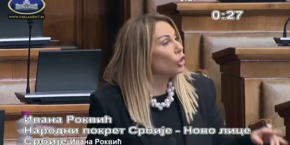Skandal u Skupštini! Ljudi, poslušajte kako je opsovala blokaderska poslanica - ovo nije montaža, nije veštačka inteligencija...