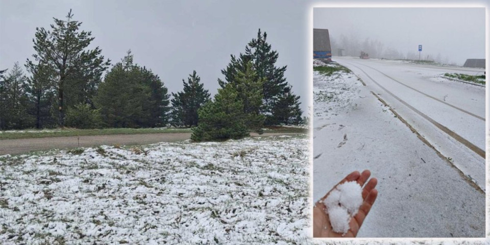 Ovde ima snega i za grudvanje: Zima u ovim delovima Srbije se ne predaje! (FOTO)
