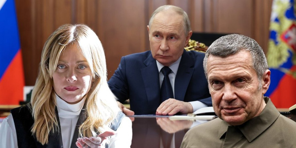 (VIDEO) Đorđa, fašistička ku*vo! Putinov omiljeni novinar se obrušio na Meloni: Izbio međunarodni skandal, hitno se oglasila premijerka Italije