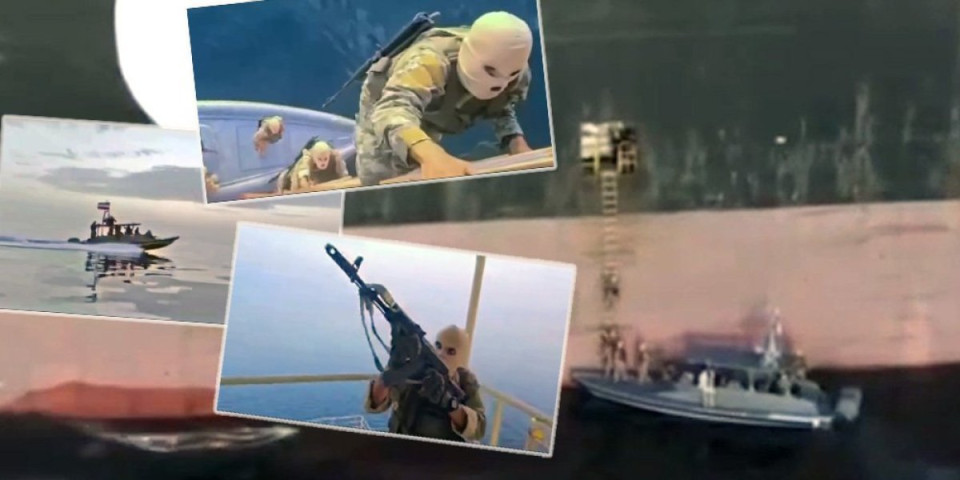 (VIDEO) Gori Ormuz, Iranci otimaju brodove! Garda objavila snimak upada specijalaca - pokušali da probiju blokadu, a onda...