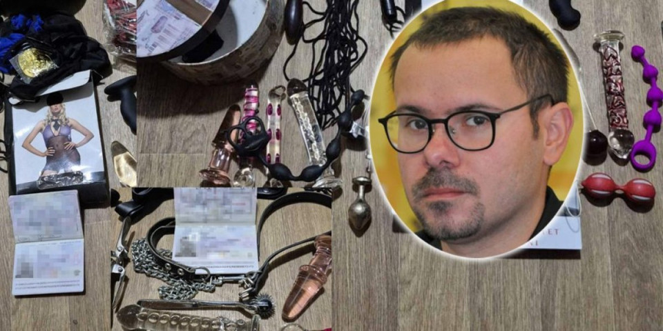 (FOTO/VIDEO) Skandalčina dana: Blokader i profesor fakulteta švercovao seks pomagala - Evo šta je sve nađeno u njegovom koferu