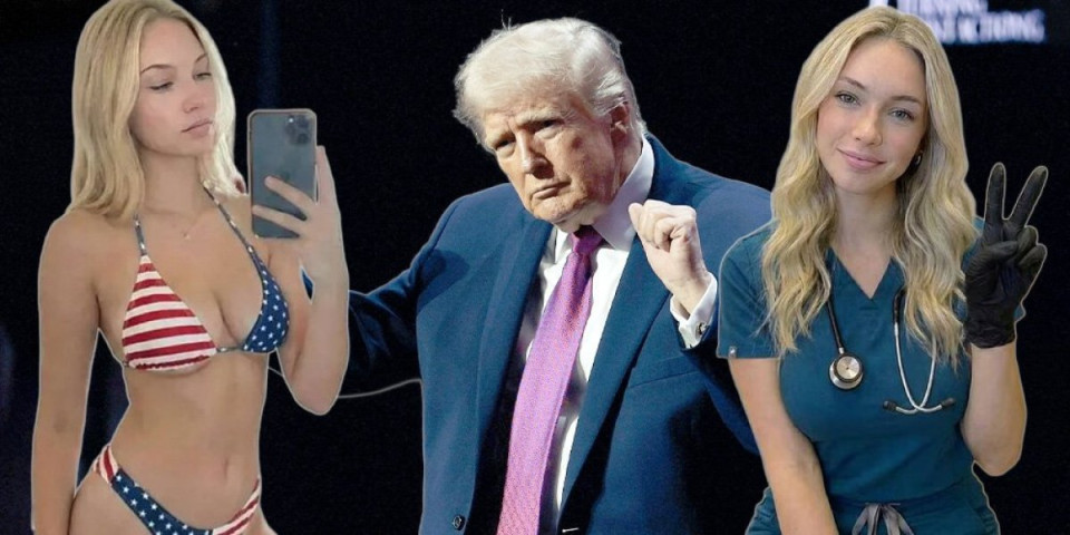 (VIDEO) Muškarci odlepili za seksi trampovkom, a onda... Svet zgrožen nakon jezive istine koja je isplivala - evo ko se krije iza "lepotice"