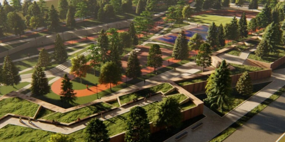 Izgradnja Linijskog parka u punom jeku: Evo kako će sve izgledati (FOTO)