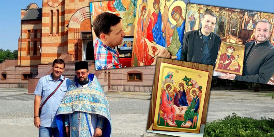 Moćnu duhovnu snagu srpskih svetinja Novica pretače u ikone: Ono što dušom osetim uspem i da oslikam