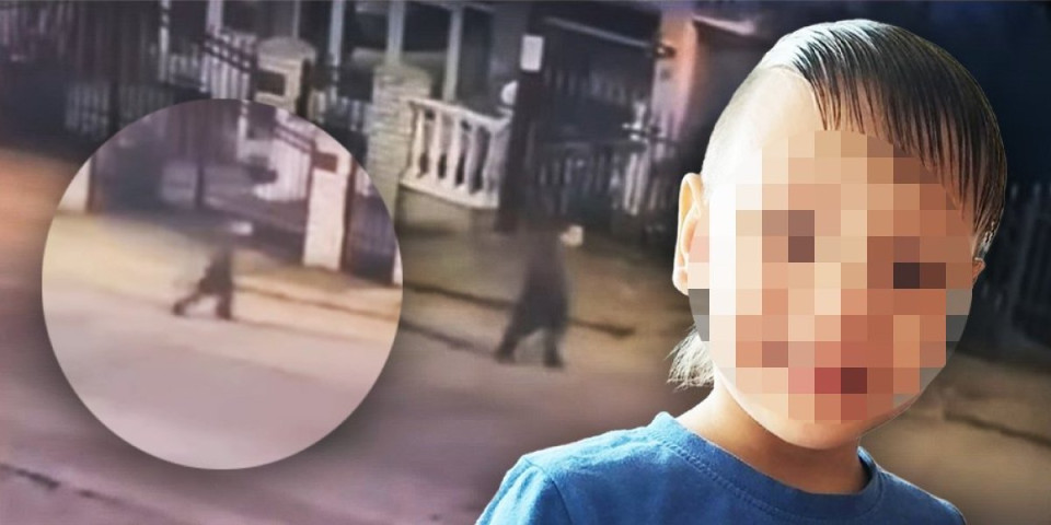 Kamere snimile dečaka (7) koji je nestao u Nišu: Igrao se sa bratom, a onda mu se izgubio svaki trag (VIDEO)