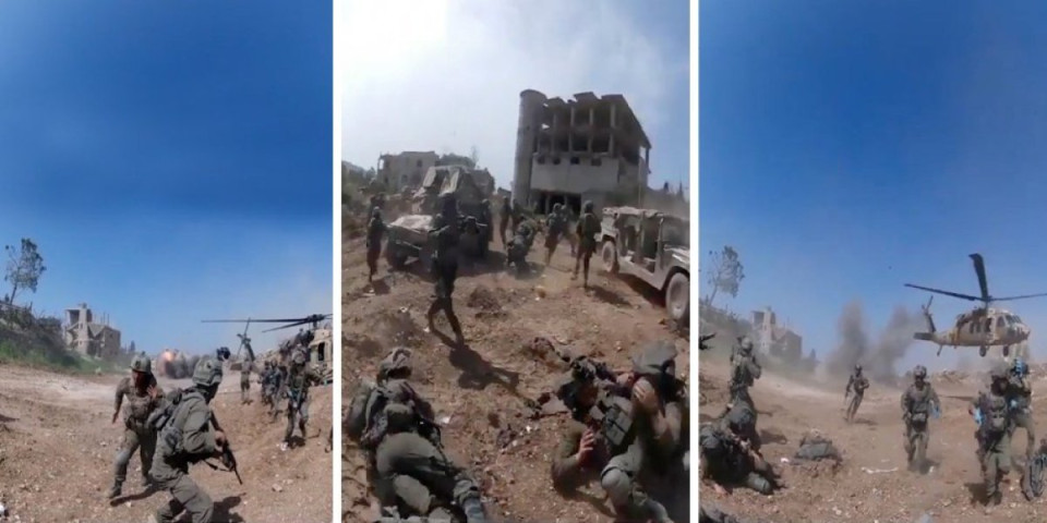 (VIDEO) Krvava zaseda za Izrael! Bukti kopneni rat na Bliskom istoku: Sačekali da slete helikopterom, pa sručili sve na neprijatelja