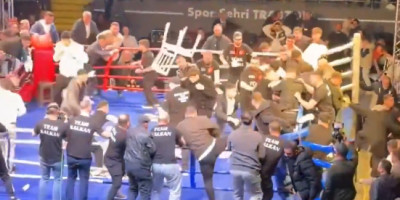 Turci umalo ubili Ruse usred ringa: Jedva izvukli živu glavu, neviđena makljaža (VIDEO)