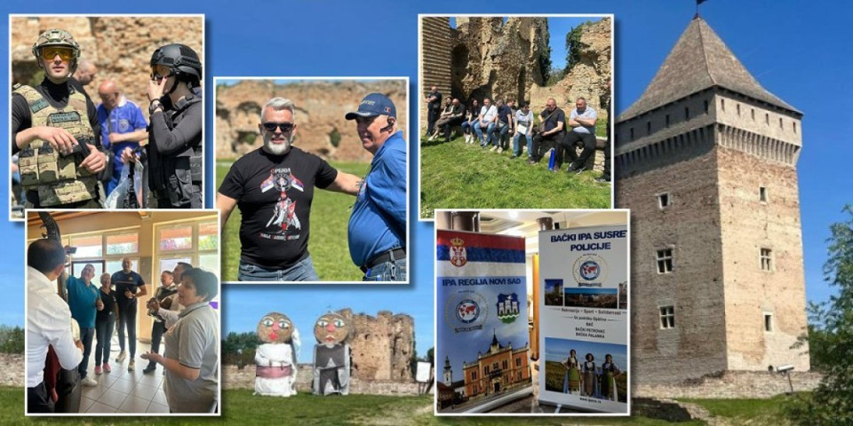 Održani "Bački IPA susreti policije": Ministrima i istaknutim zvaničnicima uručene plakete za podršku (FOTO/VIDEO)