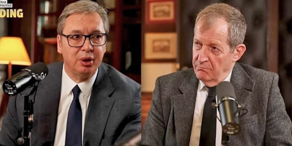 Vučić udarna vest u ruskim medijima! Bruje o tome kako je odbrusio britanskom novinaru Alisteru Kembelu - glavna tema Rusija