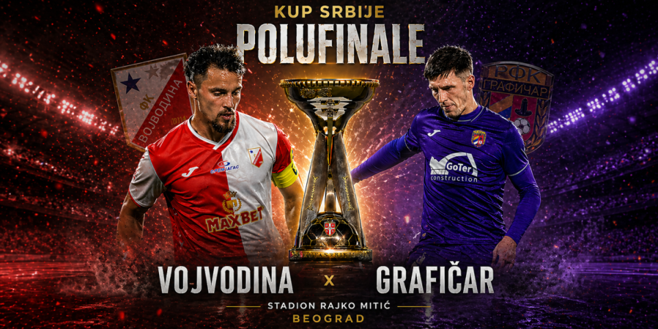 Vojvodina juriša po drugi gol: Grafičar nekako odbija nalete Novosađana