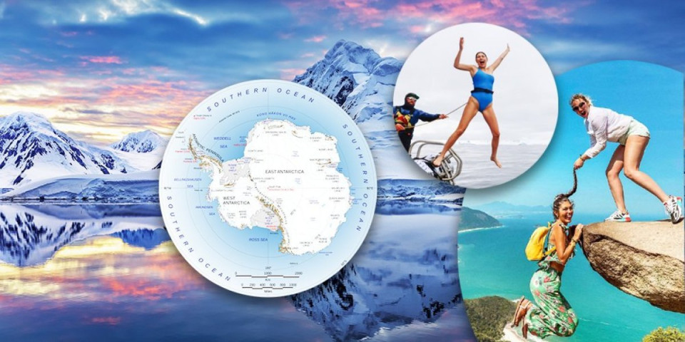 Srpska influenserka preživela nemoguće: Skočila u ledeni okean Antarktika, a onda joj je telo... (FOTO)