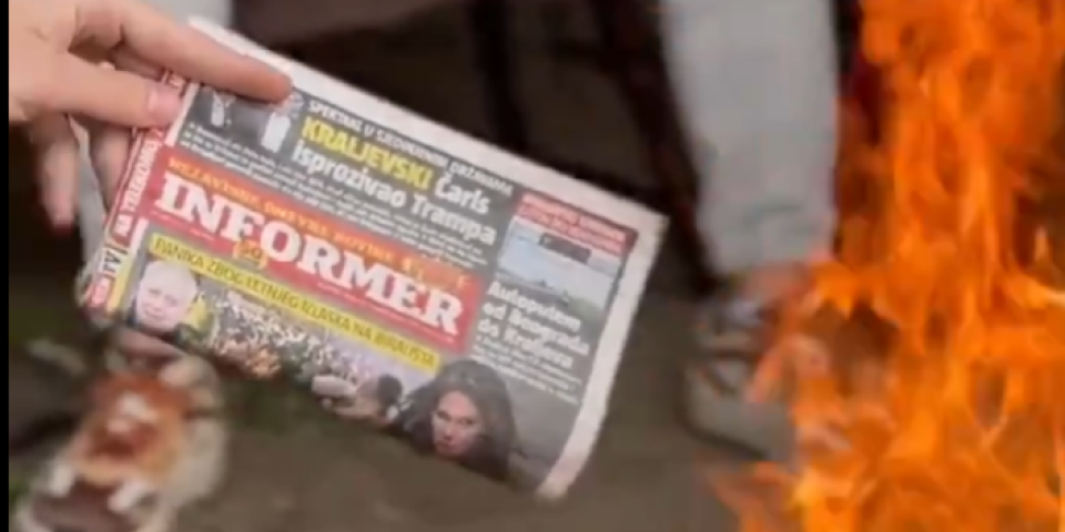Zgubidani spaljuju Informer: Strašan skandal u Čačku - ovo je čist fašizam (VIDEO)