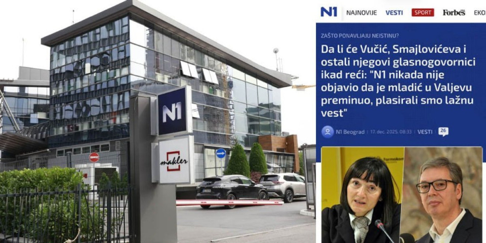 Ovako je N1 napadao one koji su ih uhvatili u laži: A onda je Obućina sve priznala!