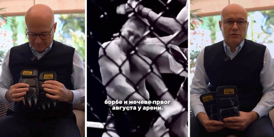 UFC stiže u Beogradu! Vučević najavio spektakl koji će pokazati da je Srbija svet (VIDEO)