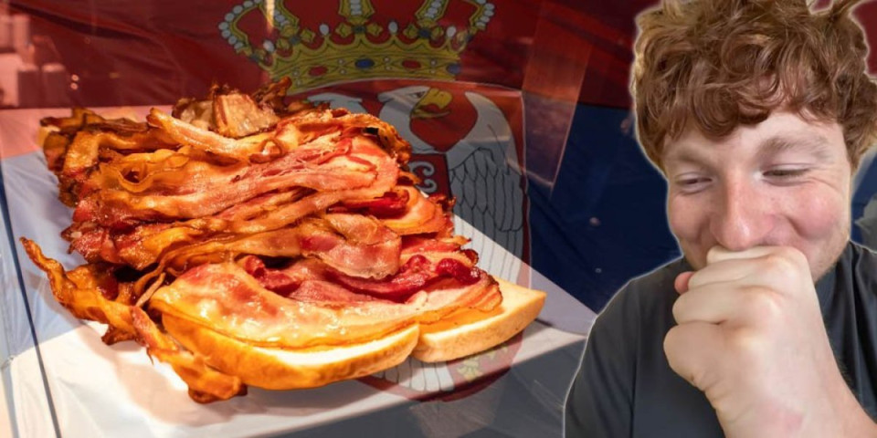 Amerikanac ne može da dođe sebi: Ocenio srpski doručak, pa pomenuo i slaninu (VIDEO)