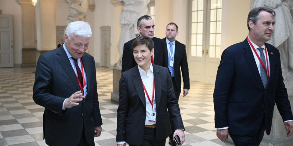 Diplomatska misija u Kopenhagenu: Ana Brnabić na prijemu kod kralja Danske