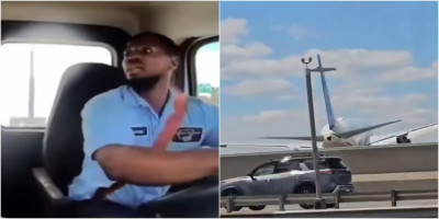 (VIDEO) Avion sa 221 putnikom se zakucao u banderu! Horor u SAD, momenat udara zabeležen na kameri