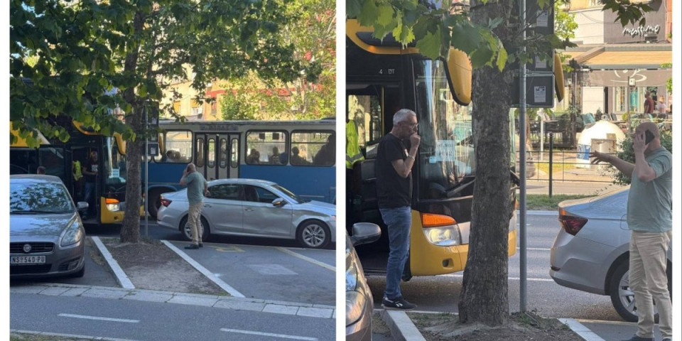 Jaćimović izazvao udes u Beogradu: Blokaderski autoprevoznik pokušao da pobegne