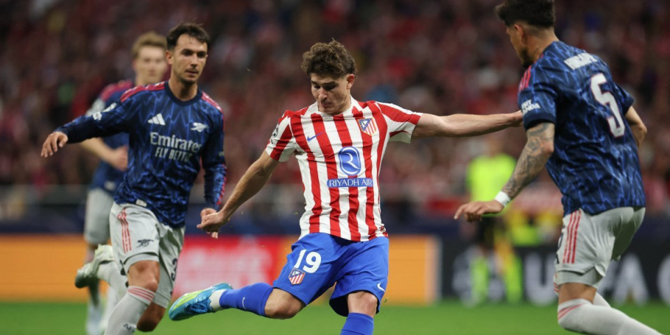 Biće spektakl - Evo gde možete da gledate TV prenos meča Arsenal - Atletiko Madrid