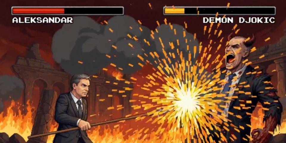 (VIDEO) Aleksandar vs Demon Đokić: Hit snimak, ovo morate da vidite: Jedan gradi, drugi ruši