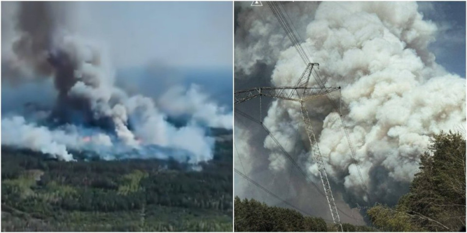 Stravičan požar zahvatio Černobilj! Vatra guta sve oko nuklearke, strahuje se od radijacije (FOTO/VIDEO)
