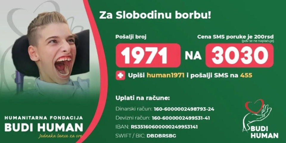 Borba za Slobodu (16): Devojčici potrebna pomoć za lečenje u inostranstvu (FOTO)