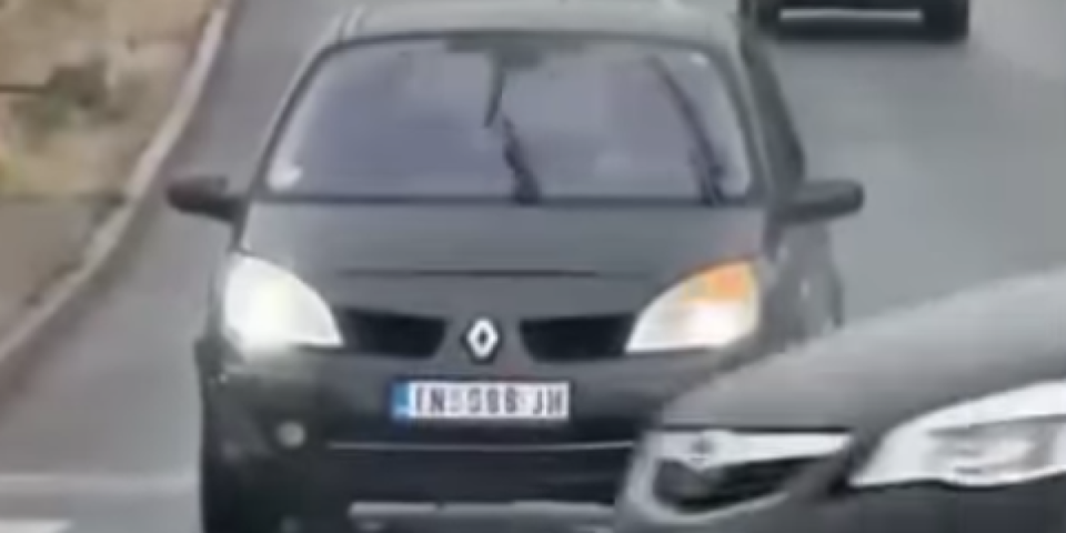 Ovo više nije normalno: Novi slučaj vožnje u kontrasmeru, vozač divljao na Pupinovom mostu (VIDEO)