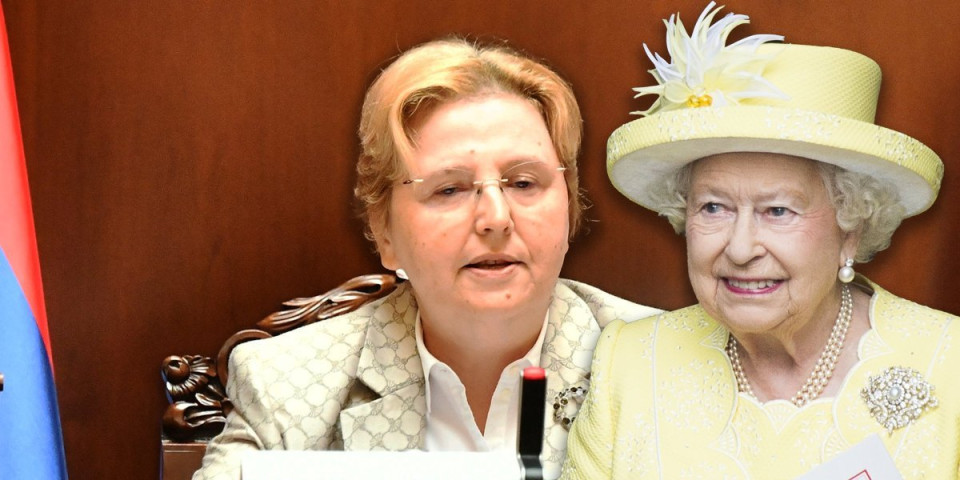Ekskluzivno: Otkrivamo vezu Dolovac i pokojne britanske kraljice - videle se 2016, da li je ovaj poklon dokaz o radu tužitljke sa MI6?! (FOTO)