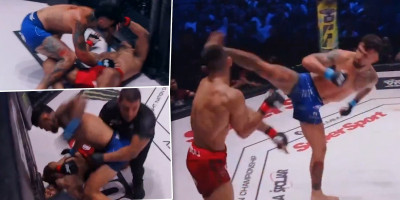 Je-zi-vo! Nokaut veka u Zadru - Argentinac pokosio rivala spektakularnim udarcem (VIDEO)