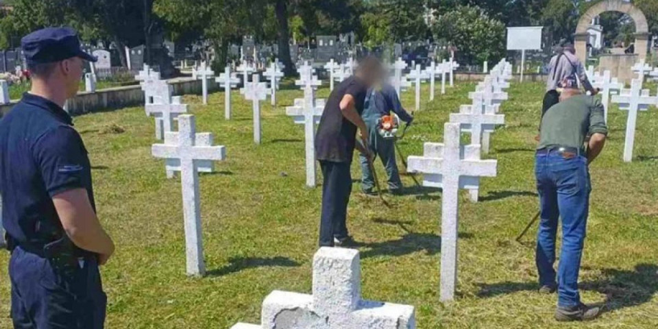 Osuđenici iz Zaječara očistili francusko vojno groblje: Tamo počivaju Francuzi koji su branili ovaj grad