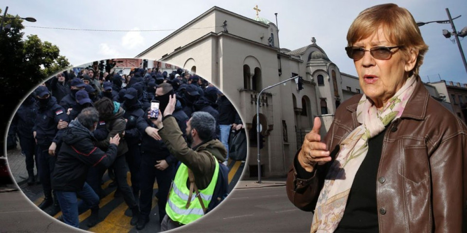 Monstruoznije ne može: Pogledajte šta su blokaderi, zajedno s Vesnom Pešić poručili patrijarhu i "svima u patrijaršiji" - objavili i fotografiju