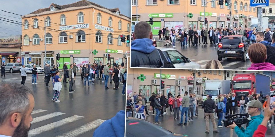 Haos u Batajnici! Šačica blokadera okupirala centar naselja - građani u šoku (VIDEO)