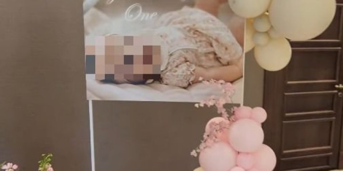 Prvi rođendan male Katje