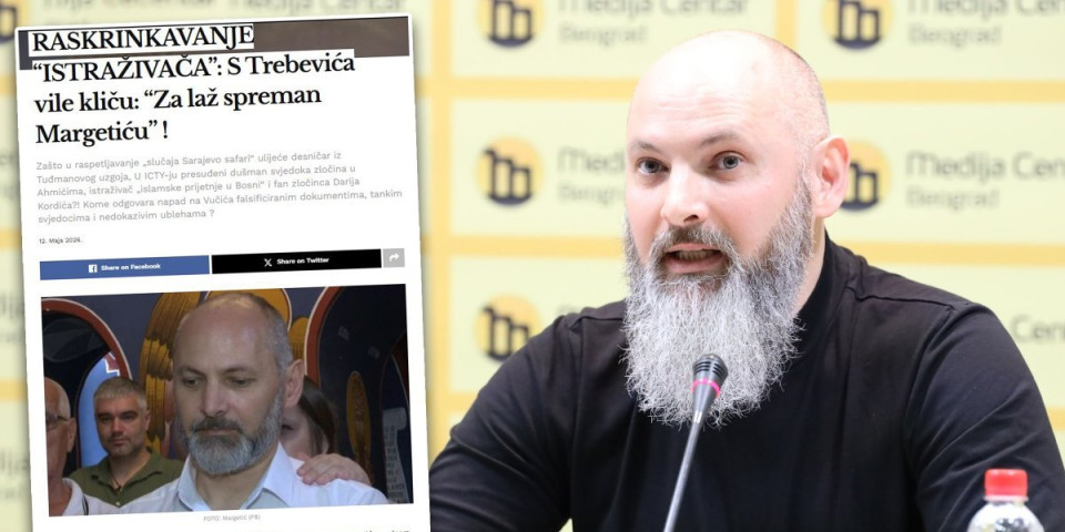 Otkriveni šok detalji o Margetiću! Ustaškog kvazinovinara raskrinkao portal Bosnian tajms: Evo ko ga je stvorio