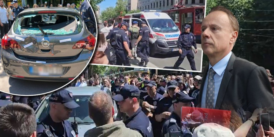 Sram te bilo, Đokiću! Ljudi, pogledajte šta je politikant uradio nakon haosa ispred Pravnog - tajkunski mediji u ekstazi