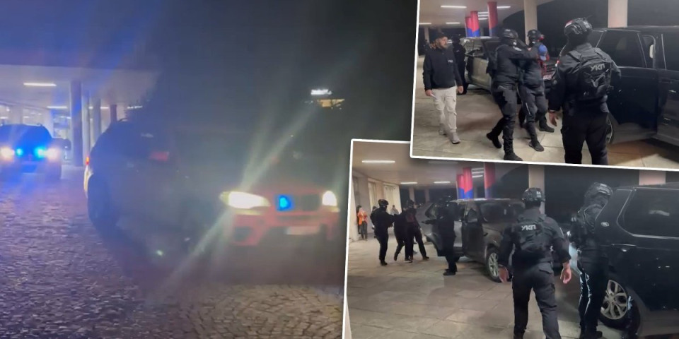 Lisice na ruke: Pogledajte kako su "pali" policajci zbog nestanka Kekinog čoveka (VIDEO)