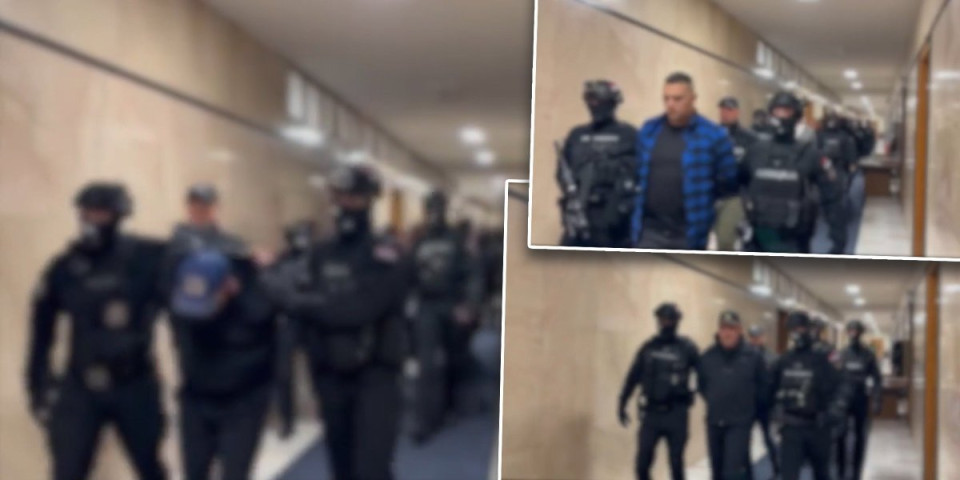 Vlasnik restorana, konobar... i žena! Pogledajte snimak svih osam uhapšenih zbog nestanka Aleksandra Nešovića  (FOTO/VIDEO)
