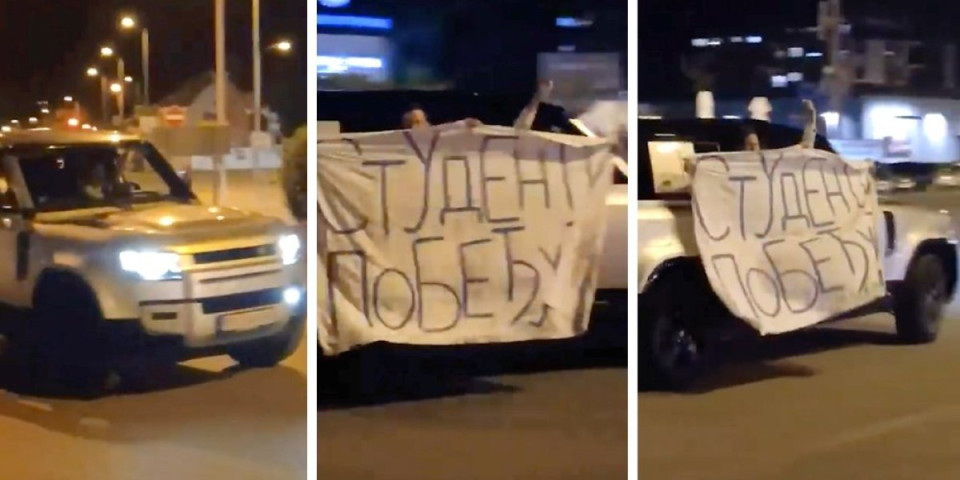 Noćni teror u Zrenjaninu! Blokaderi u besnim džipovima kruže gradom i zastrašuju građane (VIDEO)