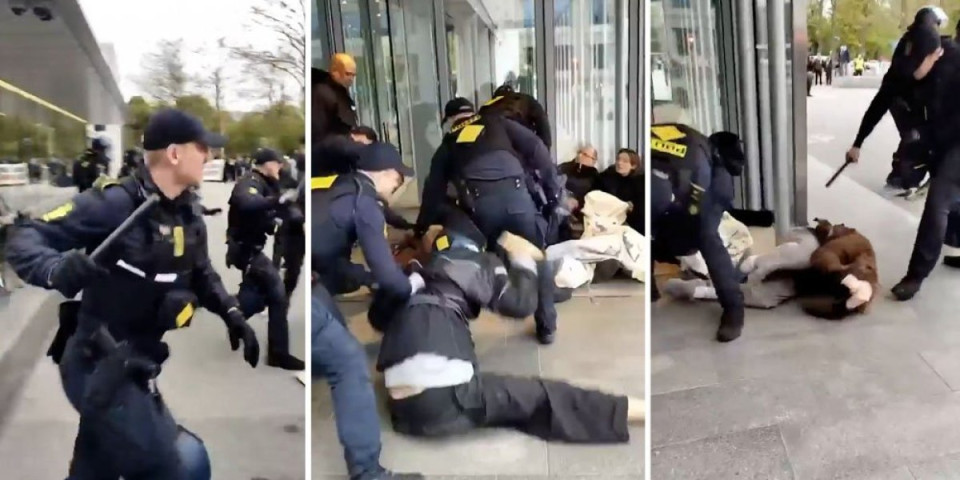 Ovako policija rešava blokadere u Danskoj - Evo kako evropske države uklanjaju demonstrante sa ulica (VIDEO)