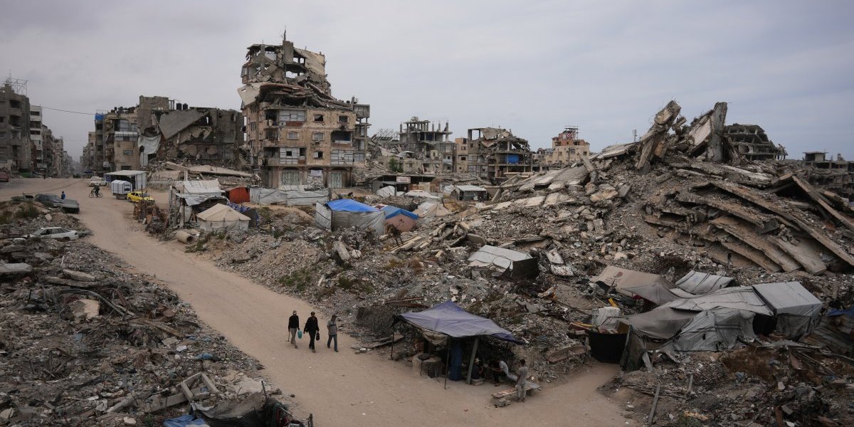 Gaza Grad ruševina foto Tanjug AP Abdel Kareem Hana